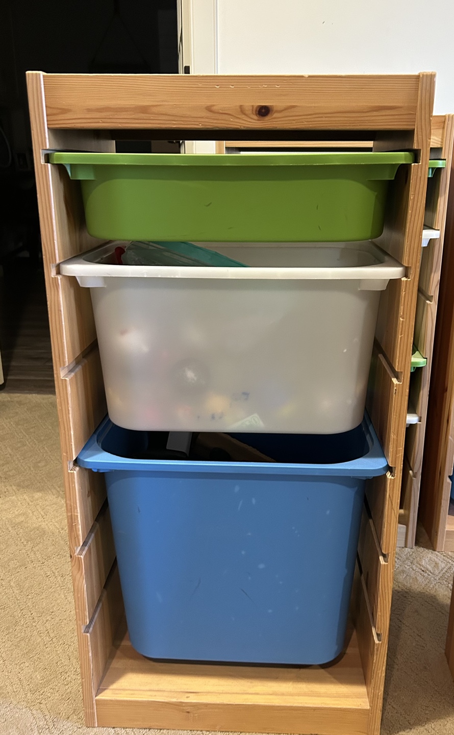 IKEA TROFAST Storage Combination with Bins - photo 2