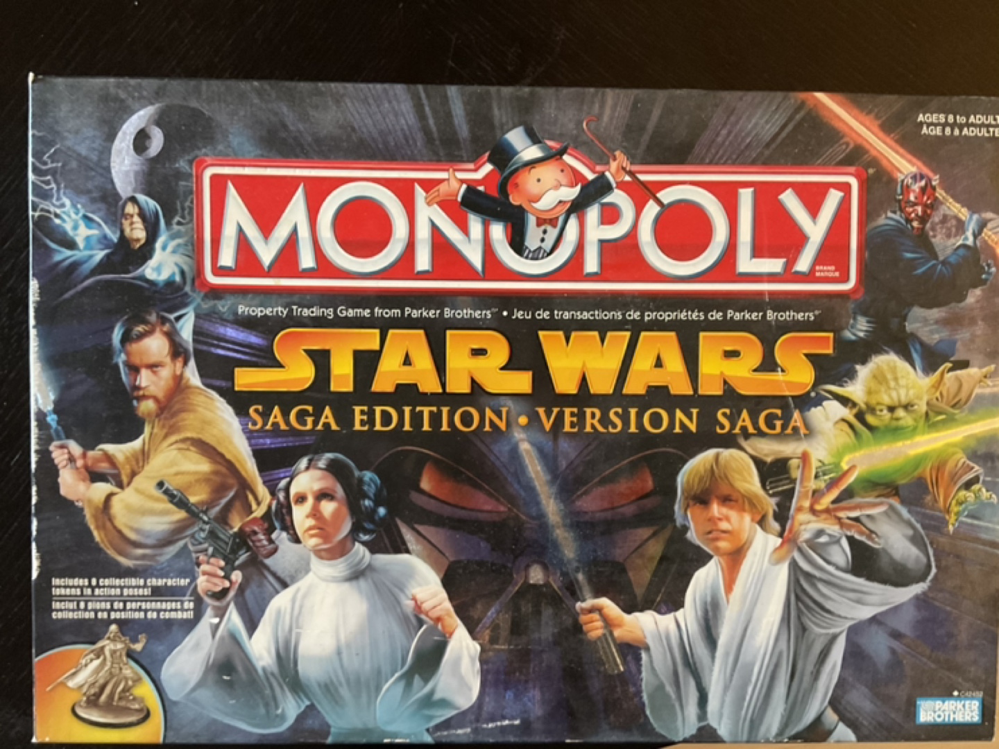 Star Wars Saga Edition Monopoly Game