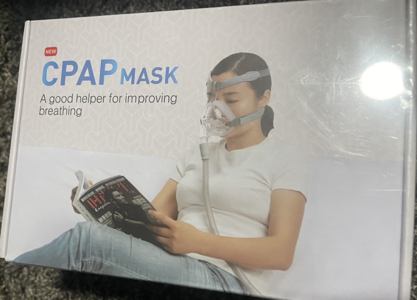 New sealed cpap mask
