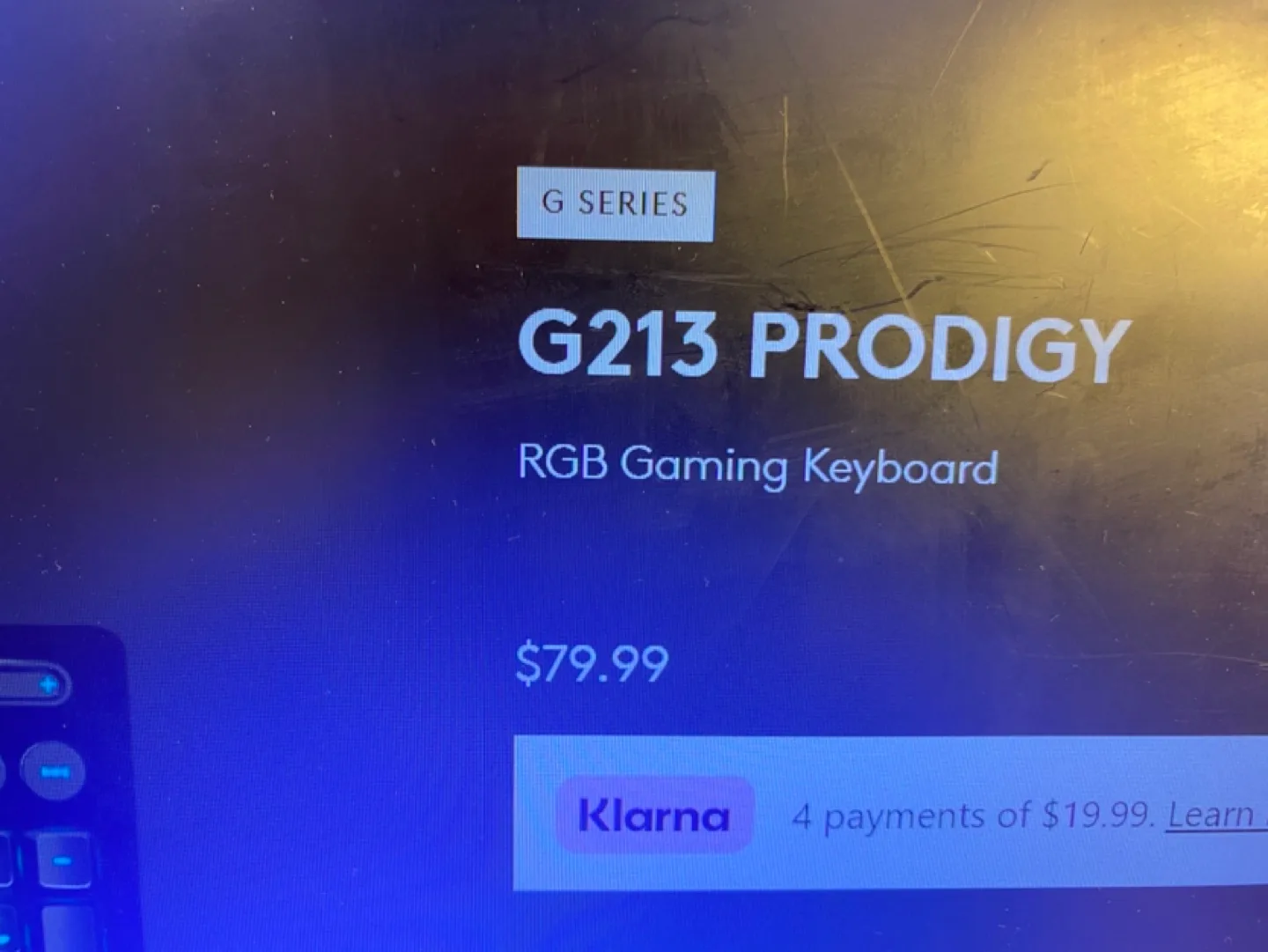 Logitech G213 Prodigy RGB Gaming Keyboard image indicator(4)
