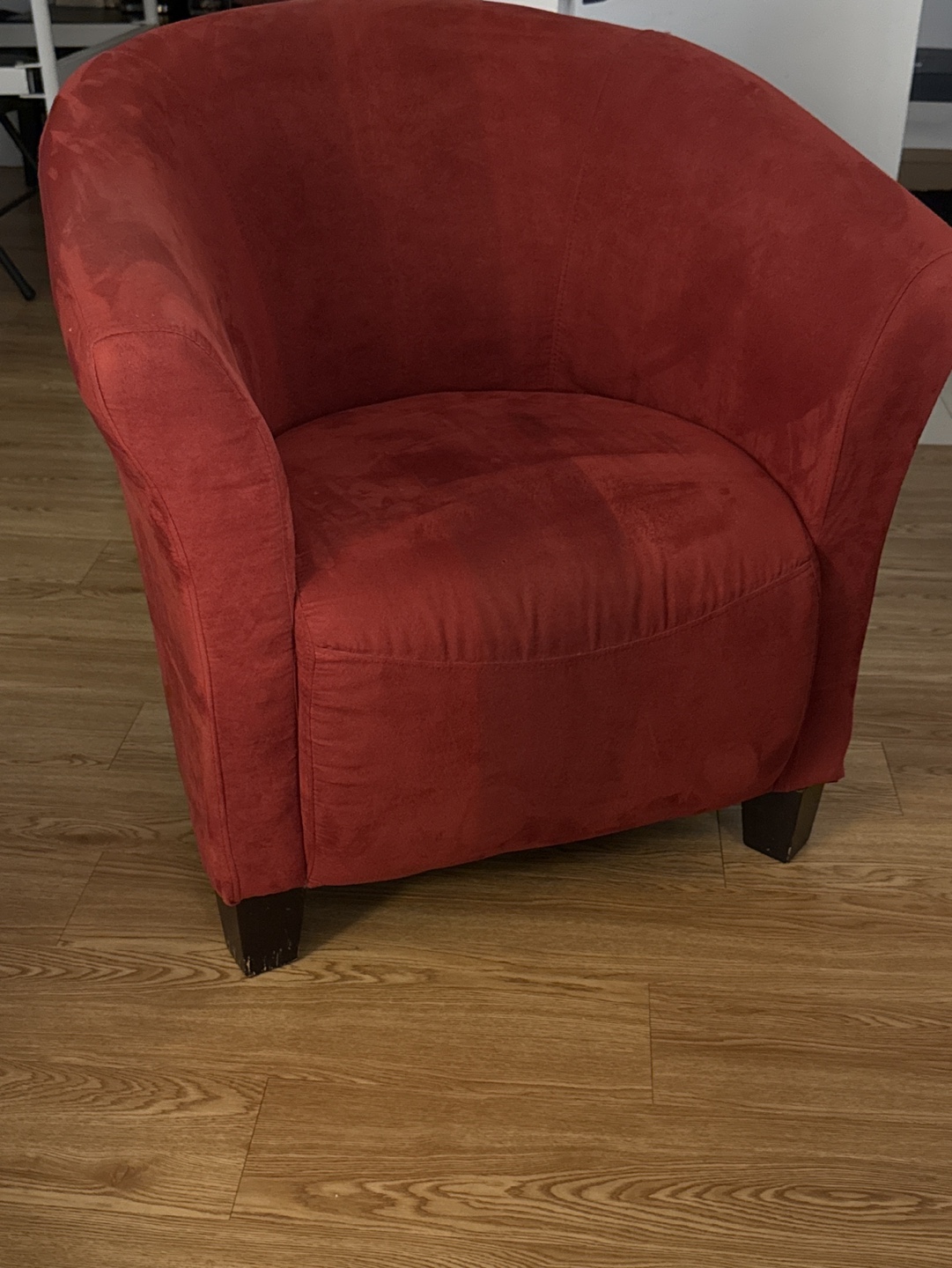 Red Barrel Chair