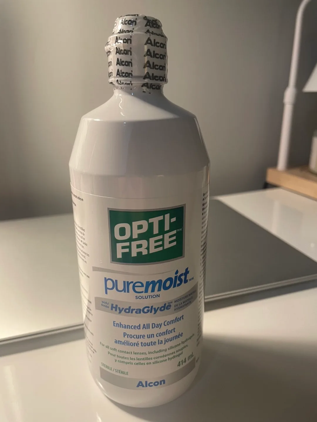 Alcon Opti-Free Puremoist HydraGlyde Contact Lens Solution thumbnail