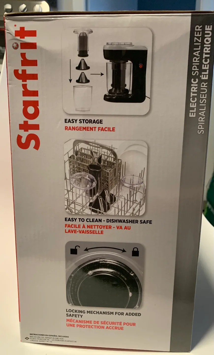 Starfrit Electric Spiralizer - New in Box image indicator(3)