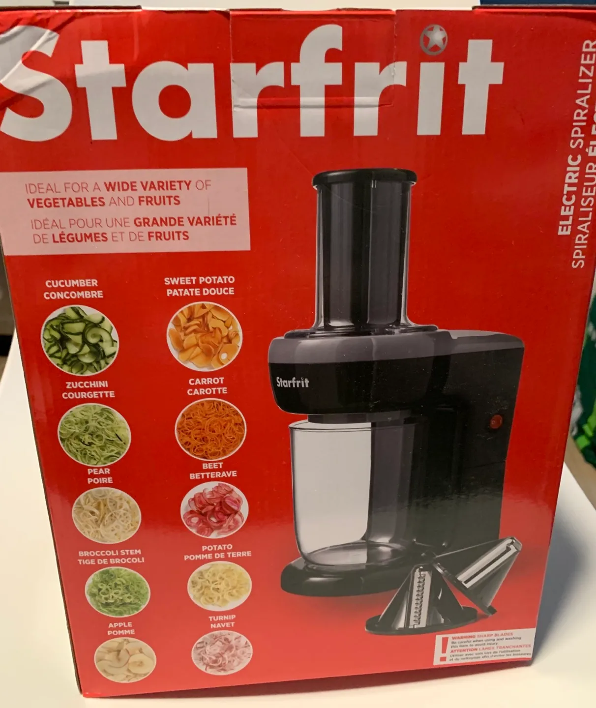 Starfrit Electric Spiralizer - New in Box image indicator(4)