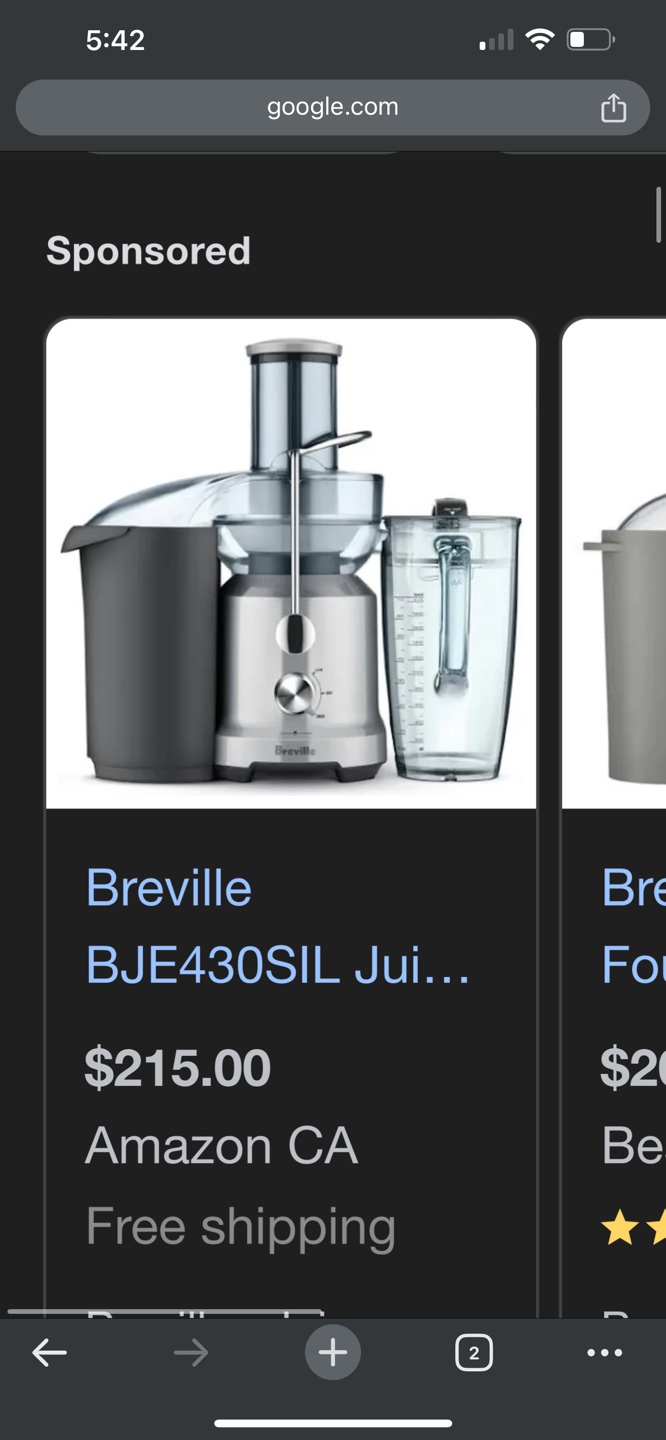 Breville BJE430SIL Juice Fountain Plus Juicer - photo 2