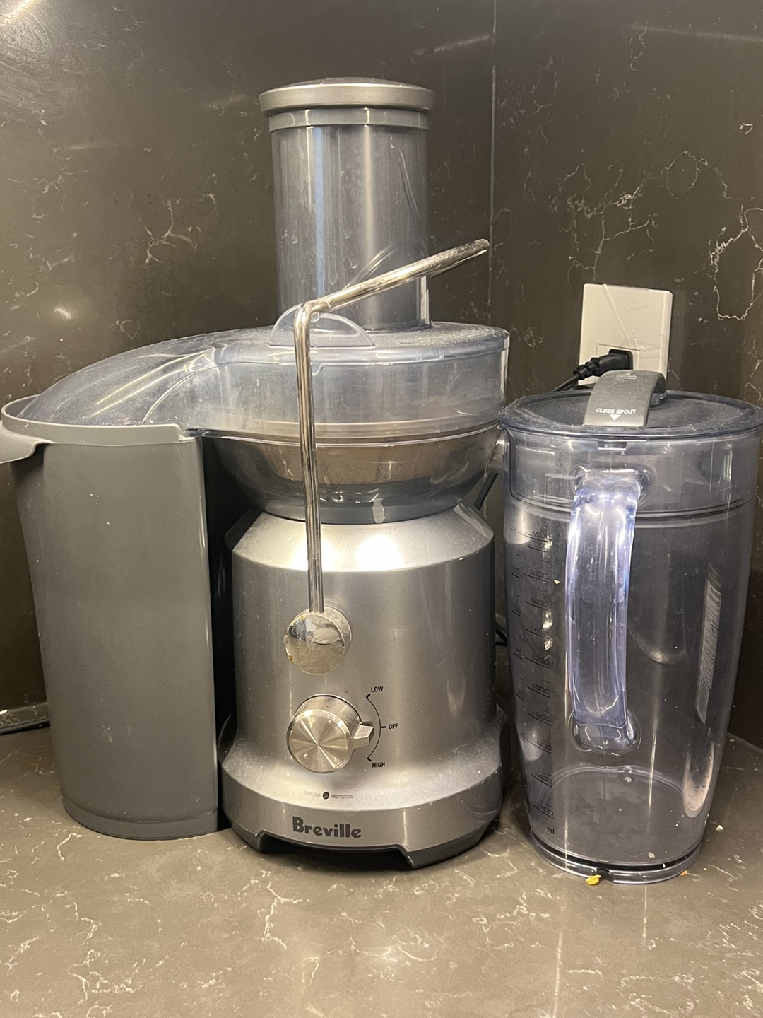Breville BJE430SIL Juice Fountain Plus Juicer