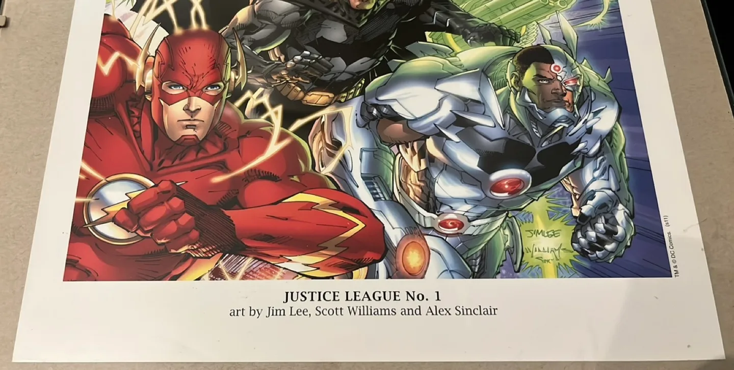 Justice League No. 1 Art Print poster image indicator(6)