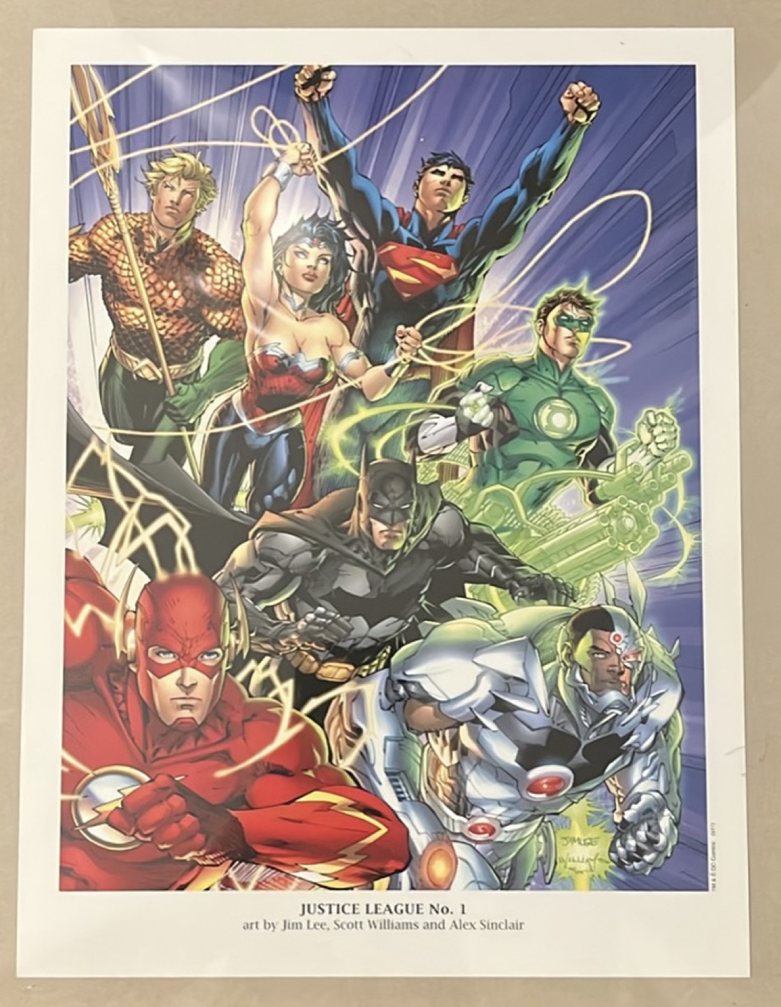 Justice League No. 1 Art Print poster