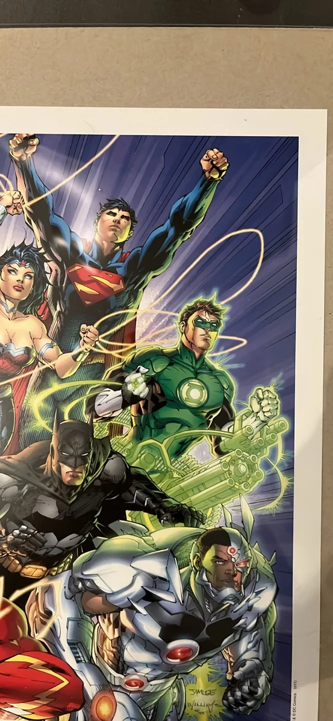 Justice League No. 1 Art Print poster image indicator(3)