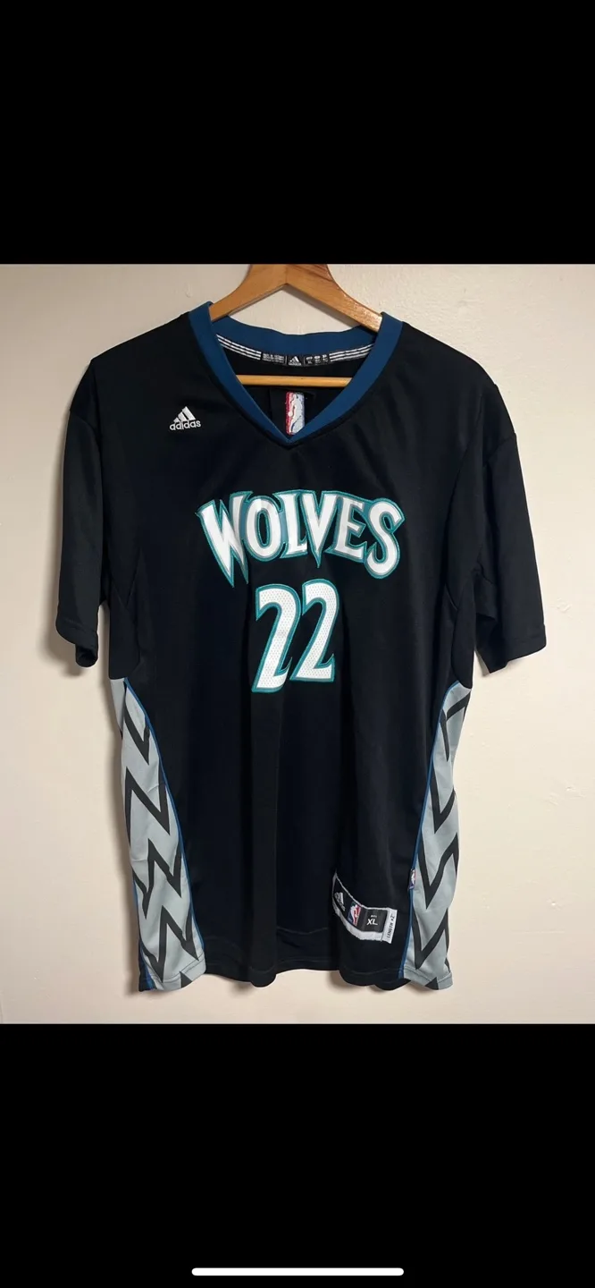 Andrew Wiggins Minnesota Timberwolves Adidas Jersey Size XL image indicator(2)