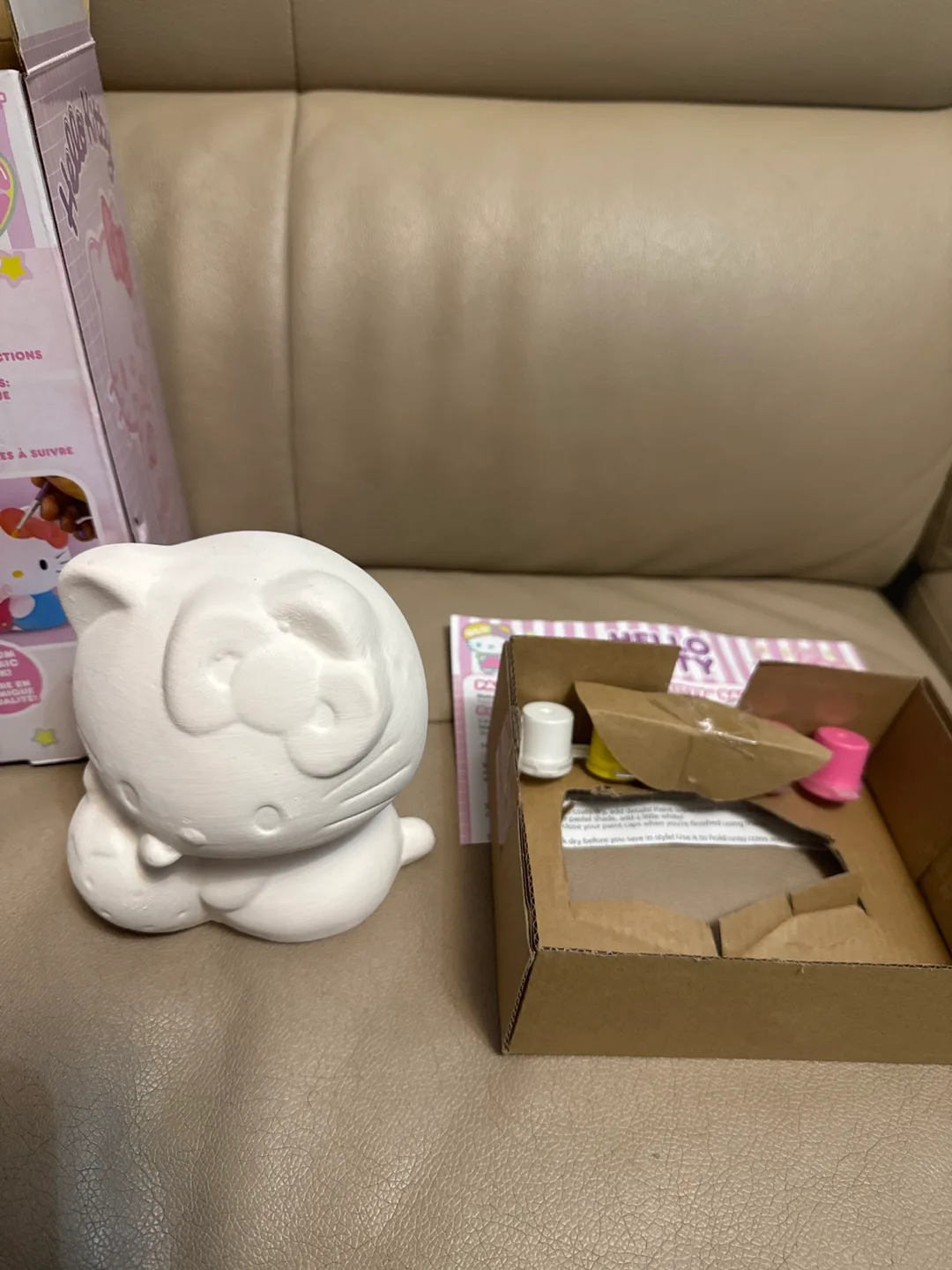 Brand New Paint Your Own Hello Kitty Bank image indicator(5)