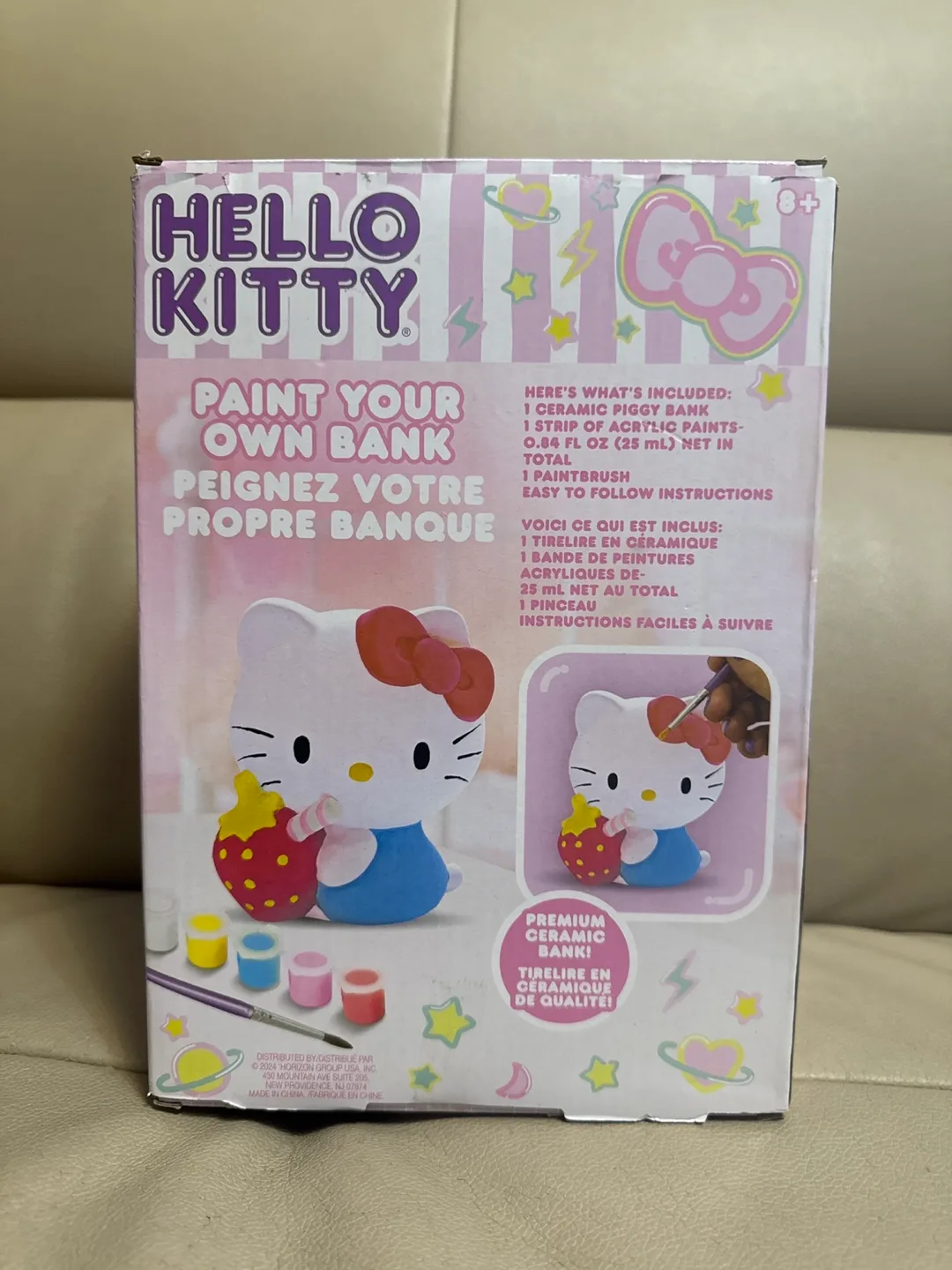 Brand New Paint Your Own Hello Kitty Bank image indicator(2)