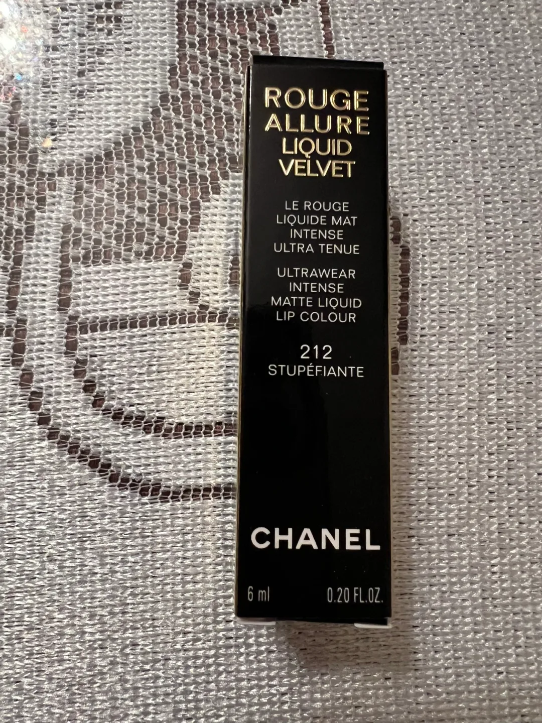 CHANEL Matte Liquid Lip Colour - 212 Stupéfiante image indicator(6)
