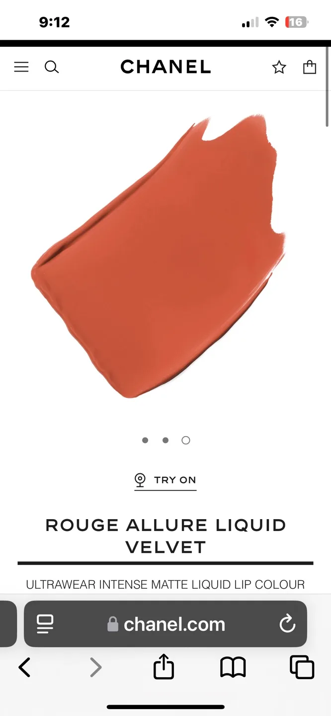 CHANEL Matte Liquid Lip Colour - 212 Stupéfiante image indicator(4)