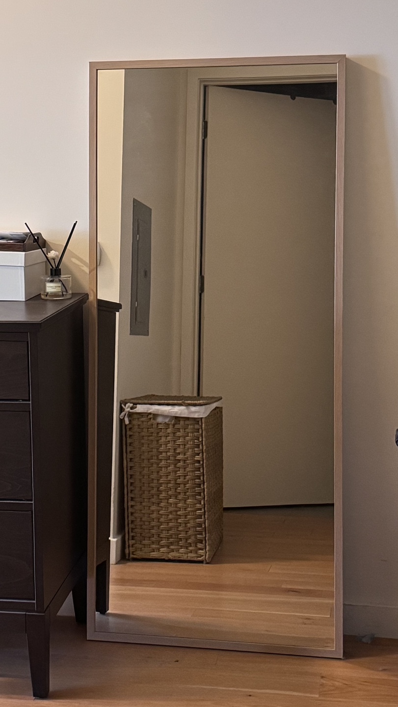 Ikea Full Length Mirror Oak
