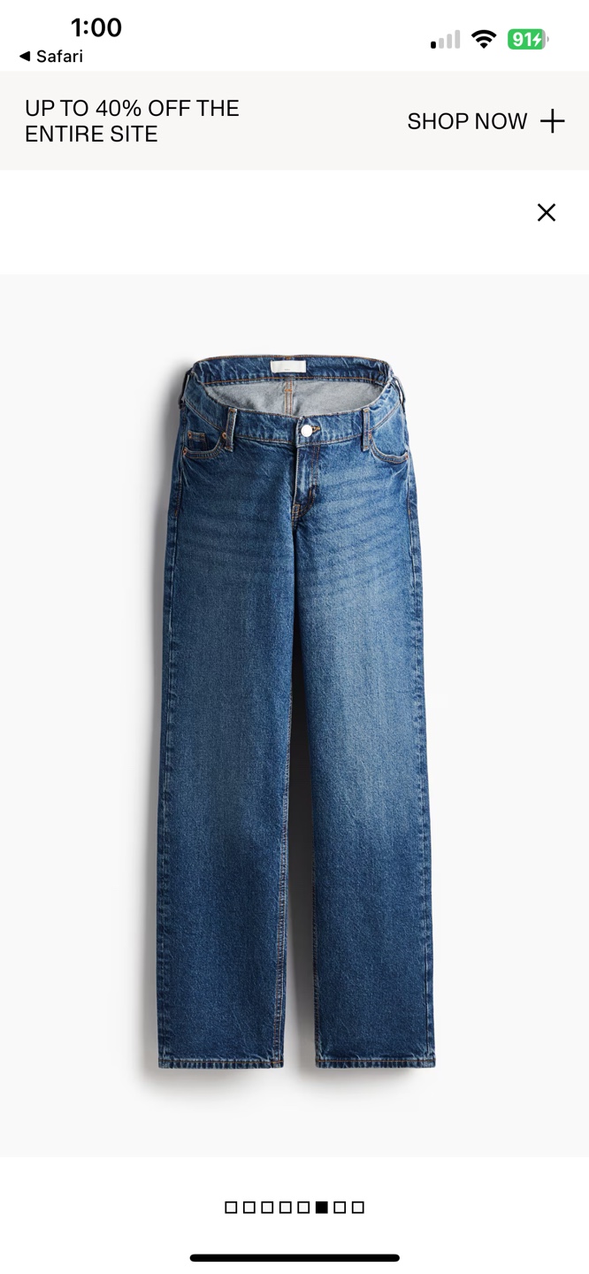 Mama before & after maternity jeans