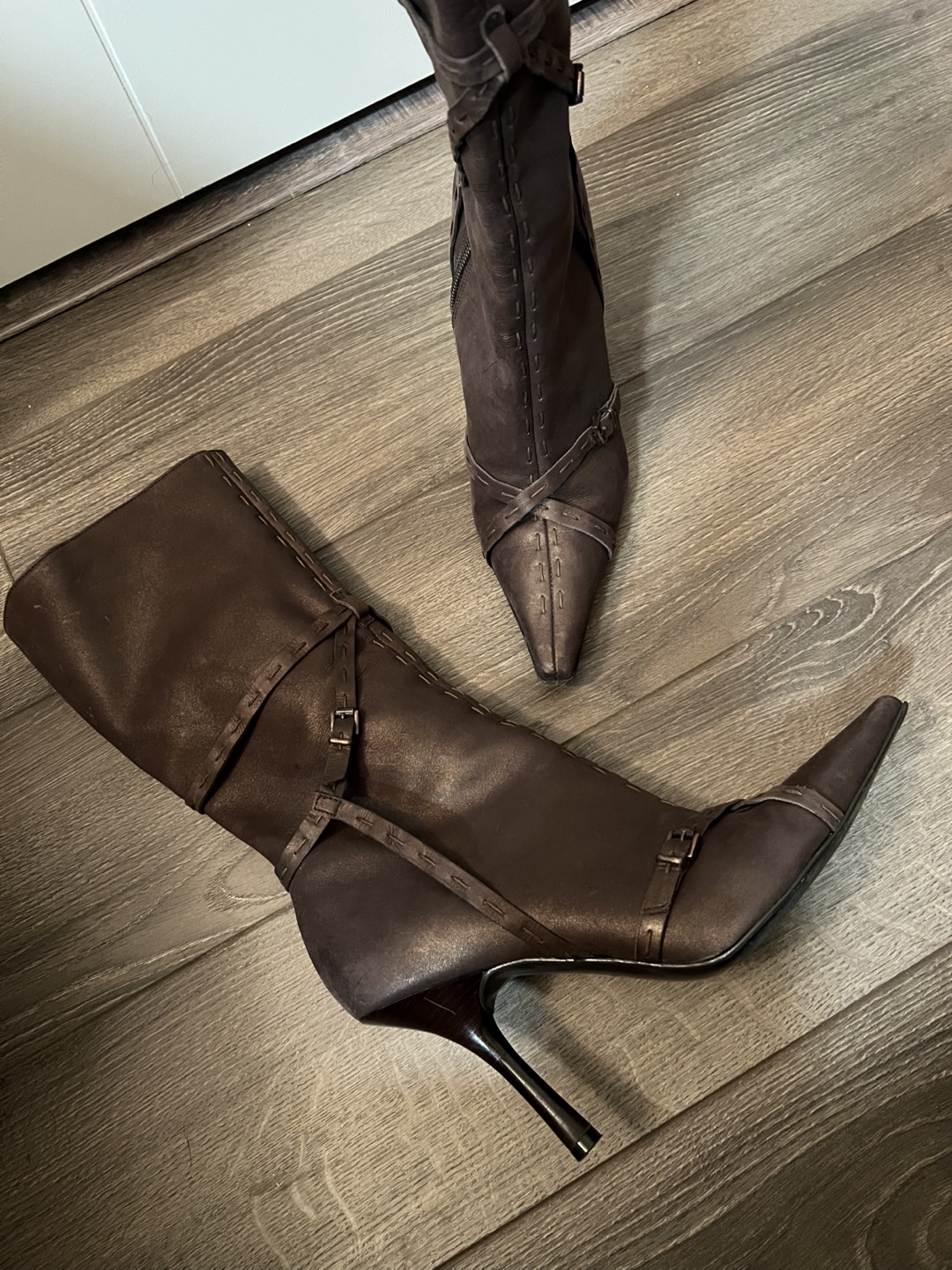 Brown Leather Guess by Marciano Boots - photo 2