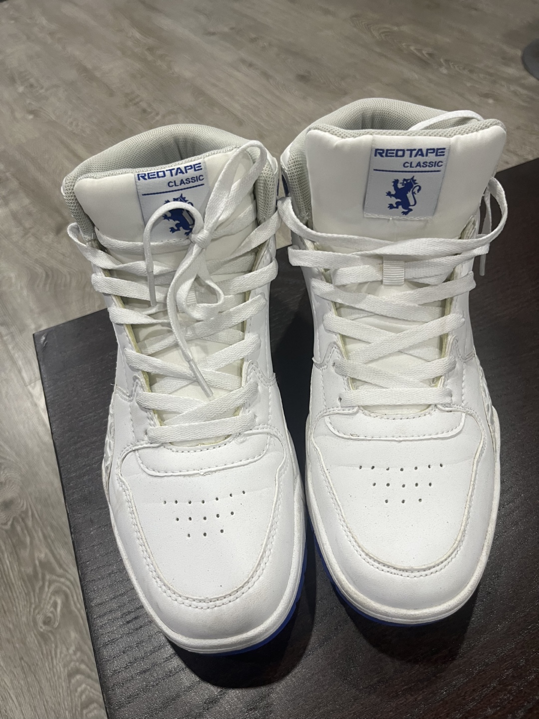 Redtape Classic White High-Top Sneakers - Men's Size 9 - photo 3