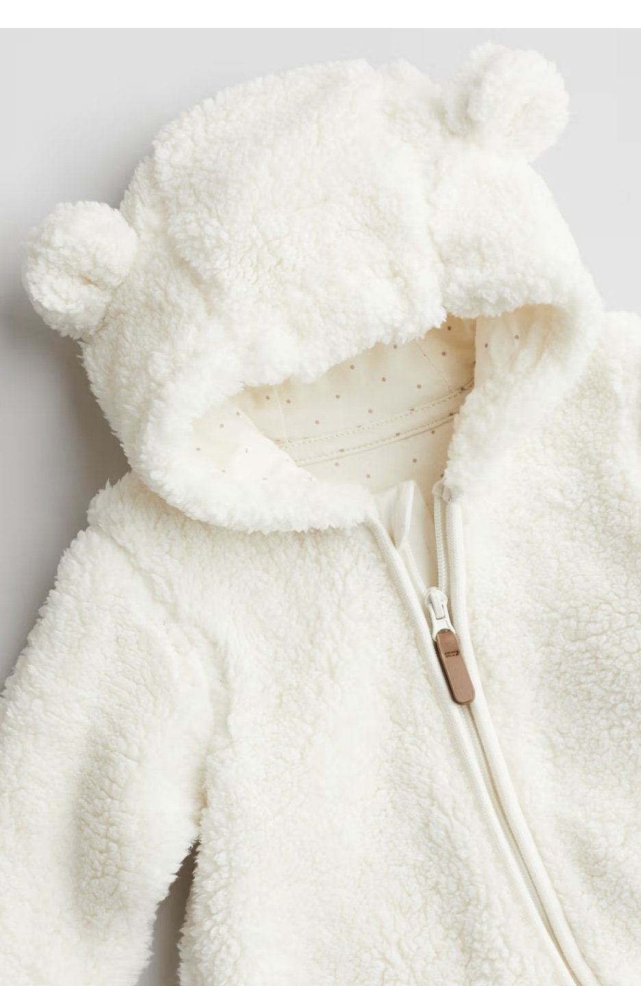 Baby Sheep Fleece Jumpsuit - photo 3