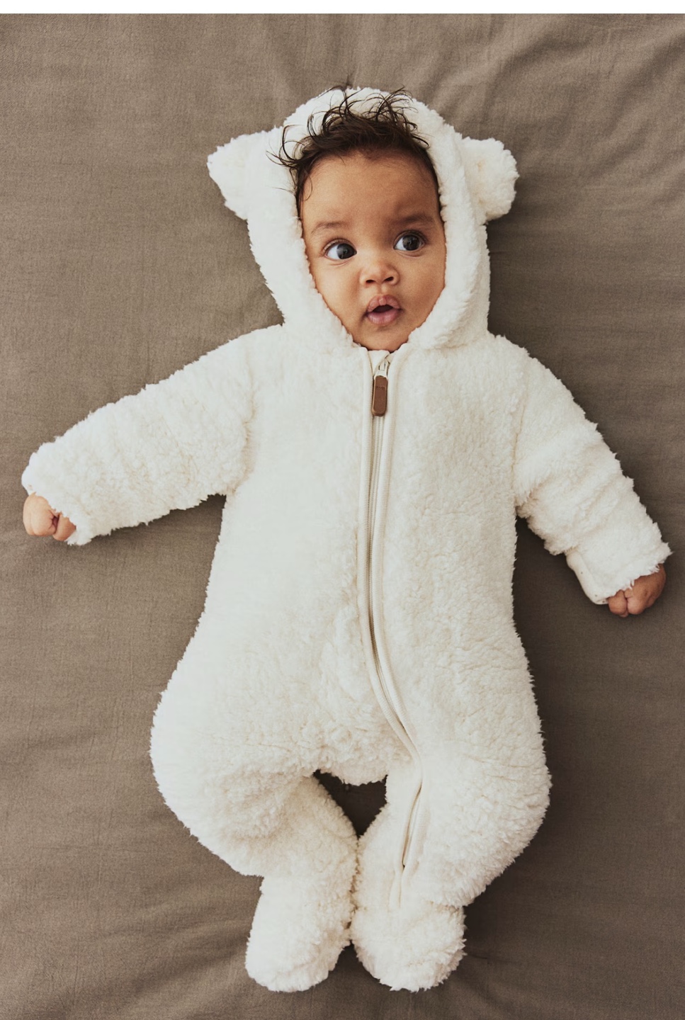 Baby Sheep Fleece Jumpsuit