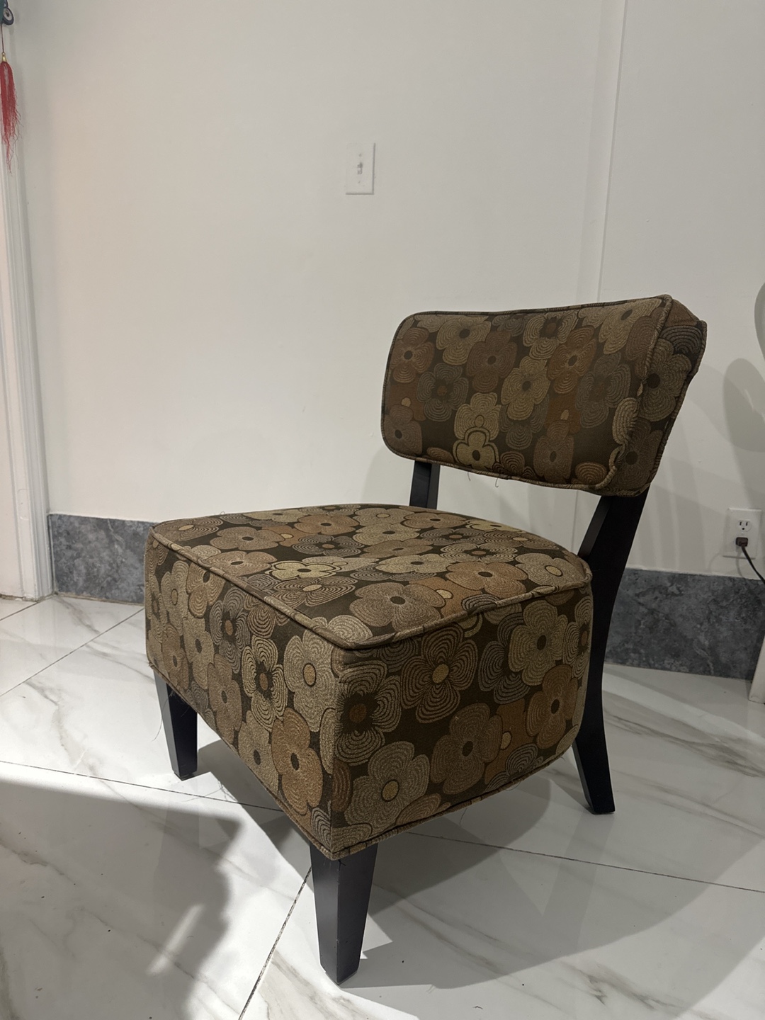 Floral Accent Chair