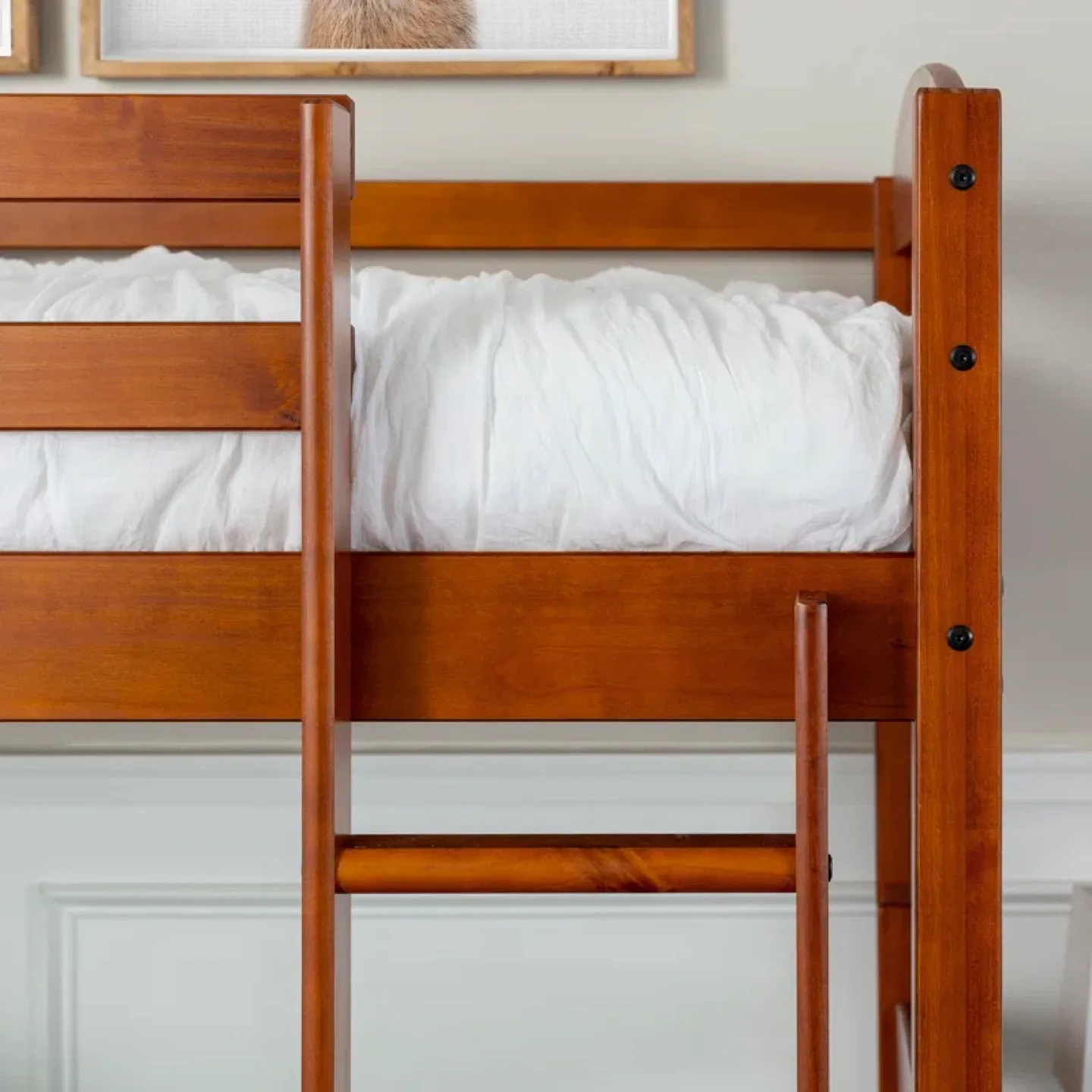 Charland Twin-size wooden bunk bed image indicator(10)