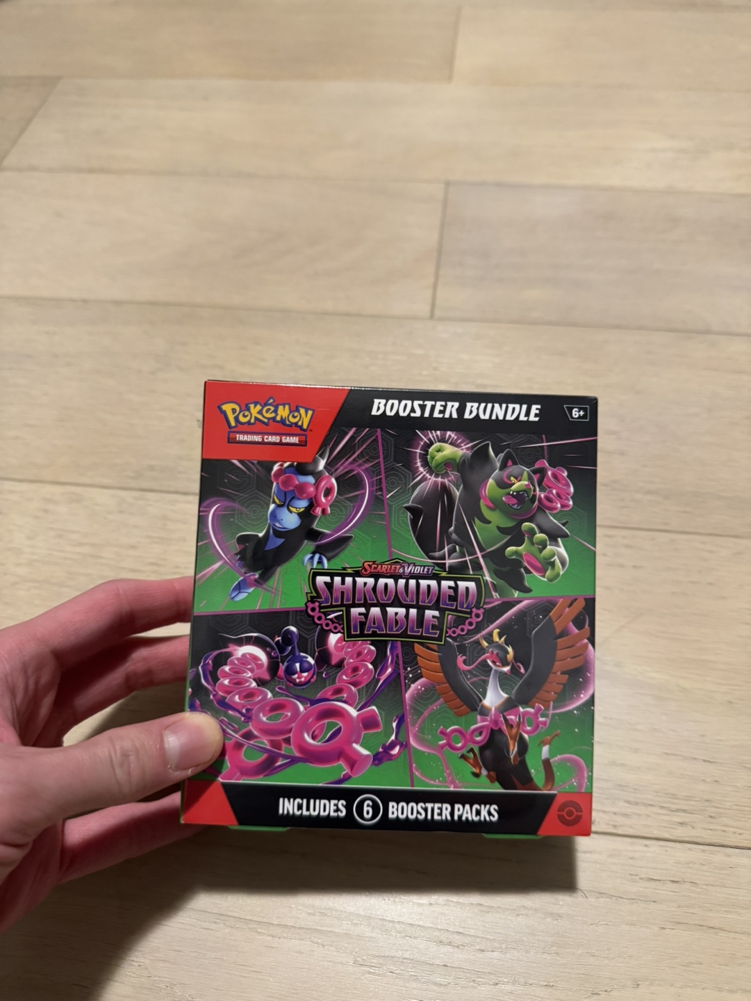 Pokemon Scarlet & Violet Shrouded Fable Booster Bundle - 6 Packs