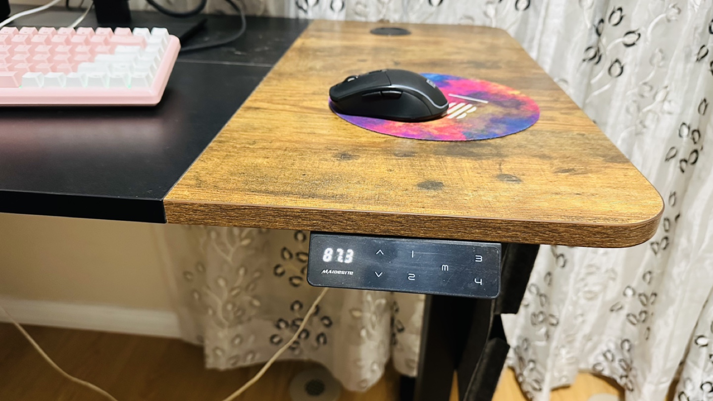 Electric Standing Computer Desk with chair - photo 3