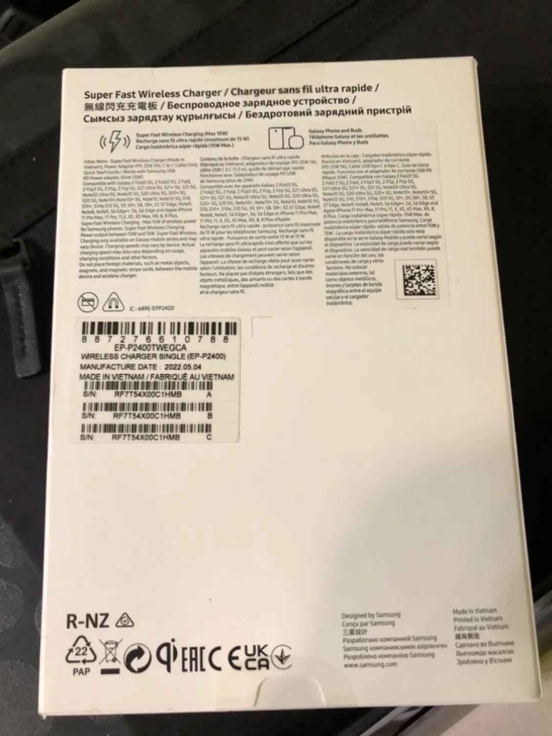 Samsung Super Fast Wireless Charger image indicator(2)