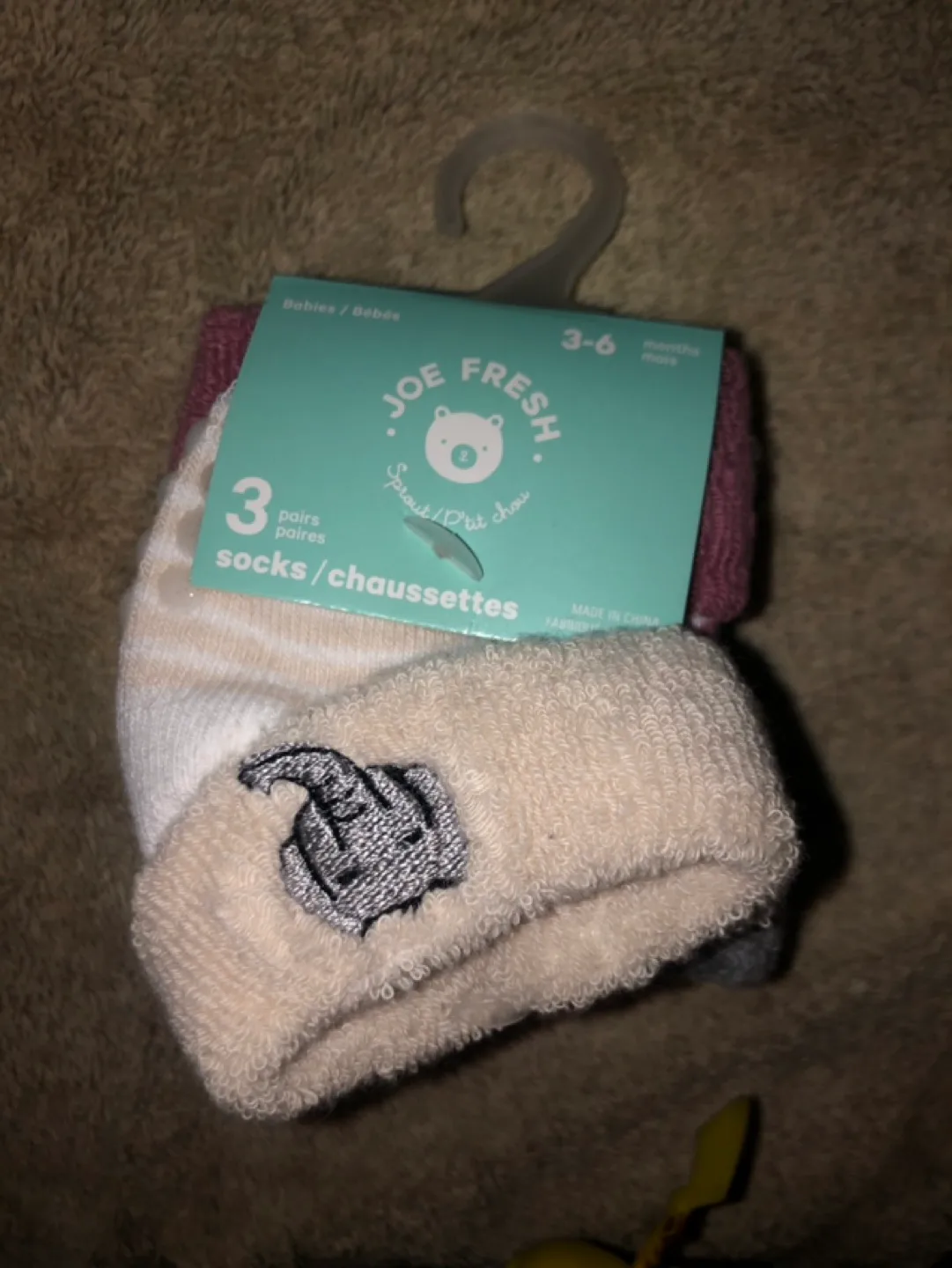 Joe fresh Baby Socks Bundle (3 packs of 3 socks) image indicator(6)