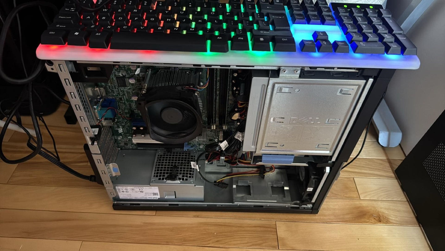 Dell Optiplex 780 Desktop Computer with RGB Keyboard - photo 2