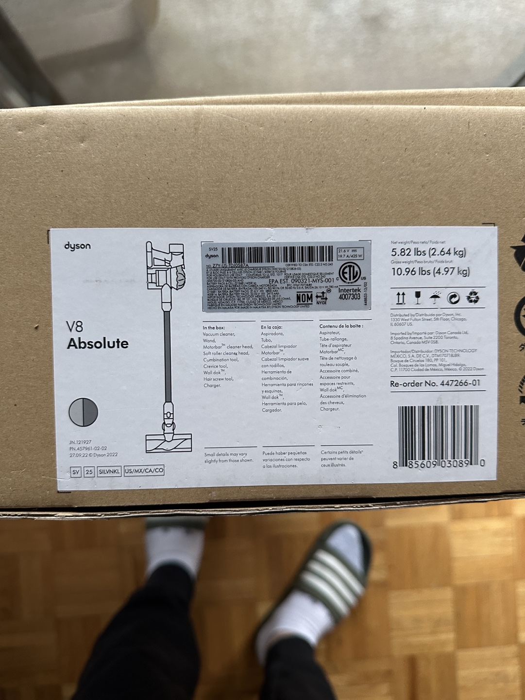 Dyson V8 Absolute Cordless Stick Vacuum Cleaner - photo 3