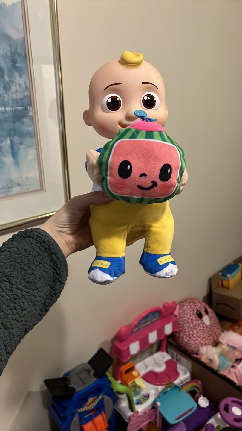 Baby John Plush Toy with Watermelon