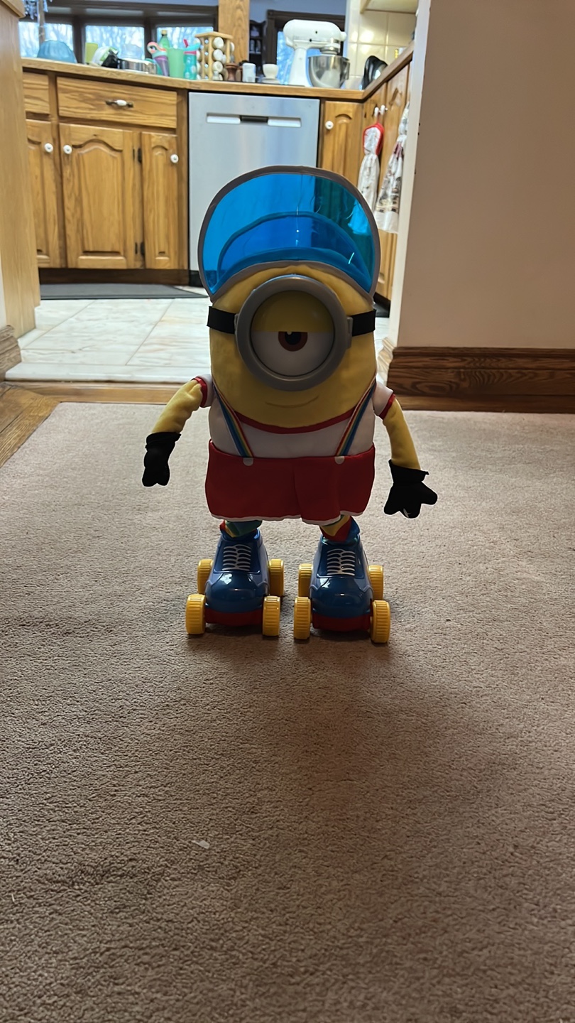 Minion Roller Skating Plush Toy - photo 2