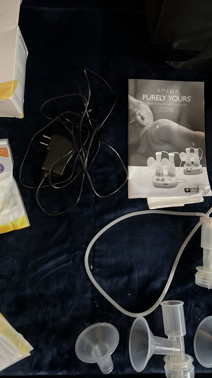 Ameda Purely Yours Double Electric Breast Pump with Accessories - photo 3