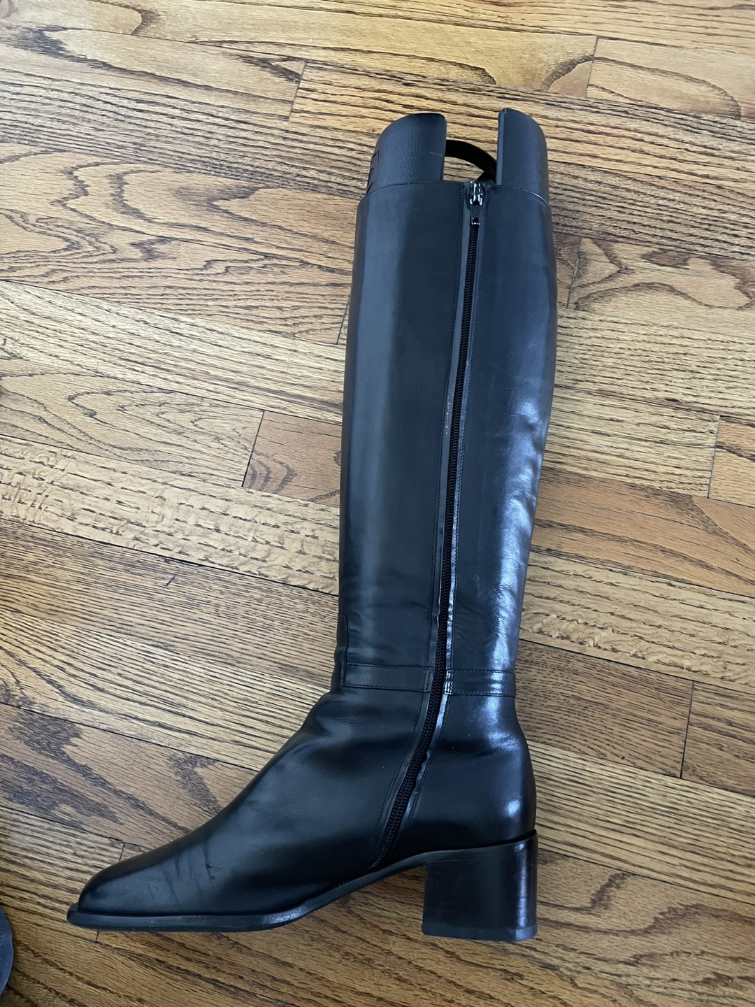 Bruno Magli leather boots, black, size 36/23.5 cm - photo 5