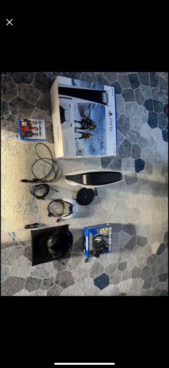 PS5 Console Bundle with SteelSeries headset