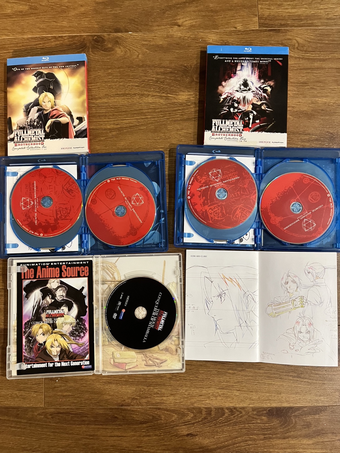 Fullmetal: Brotherhood Complete Blu-ray and Movie (DVD) - photo 2