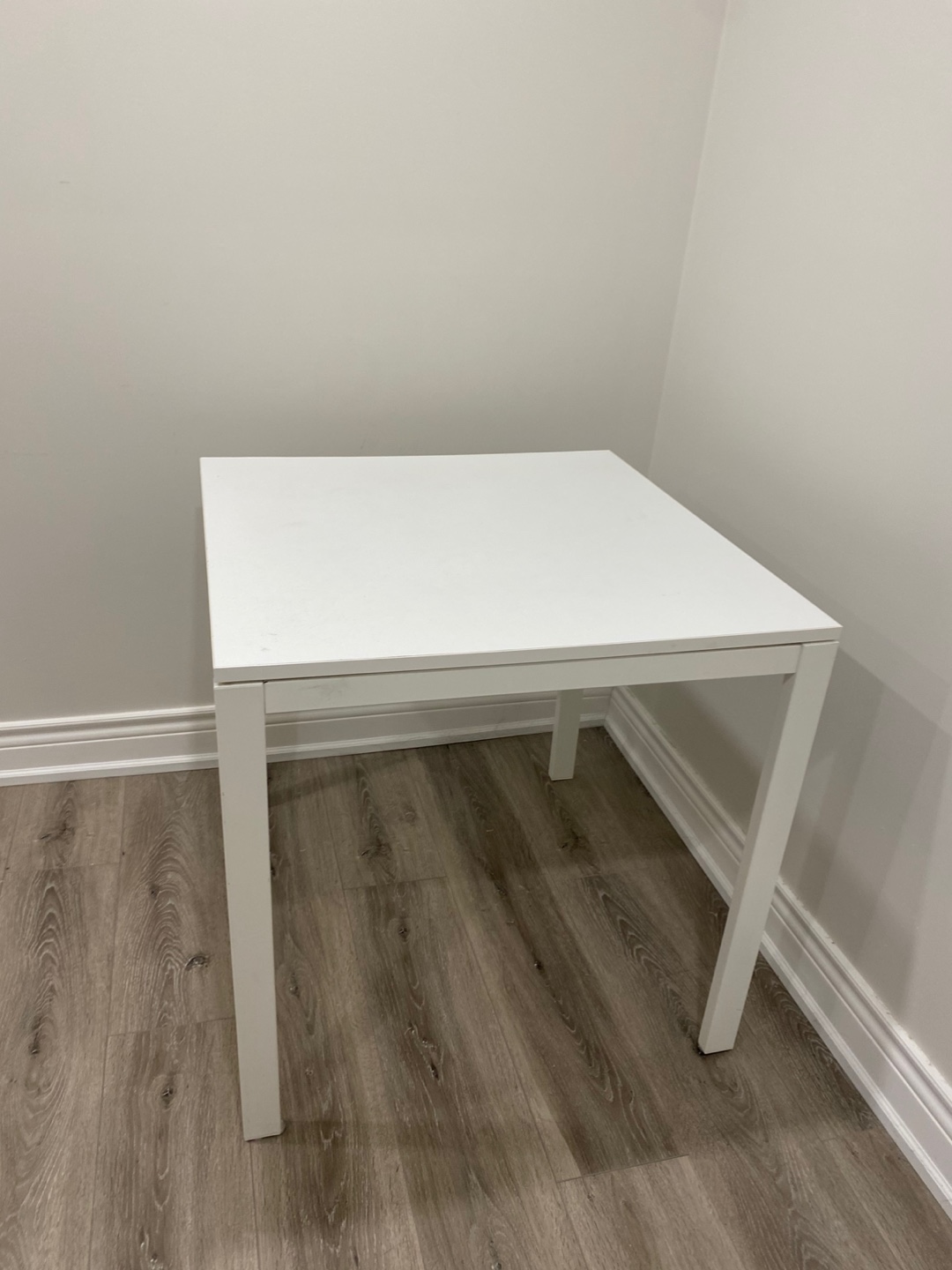 IKEA White Square Table - photo 3