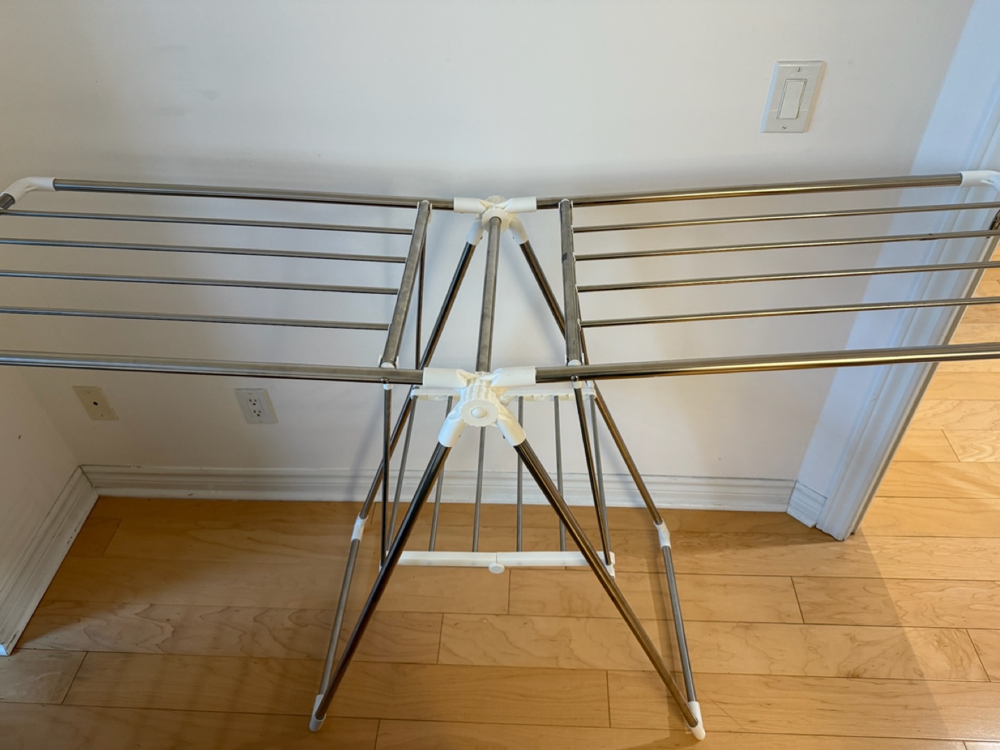 Foldable Stainless Steel Clothes Drying Rack