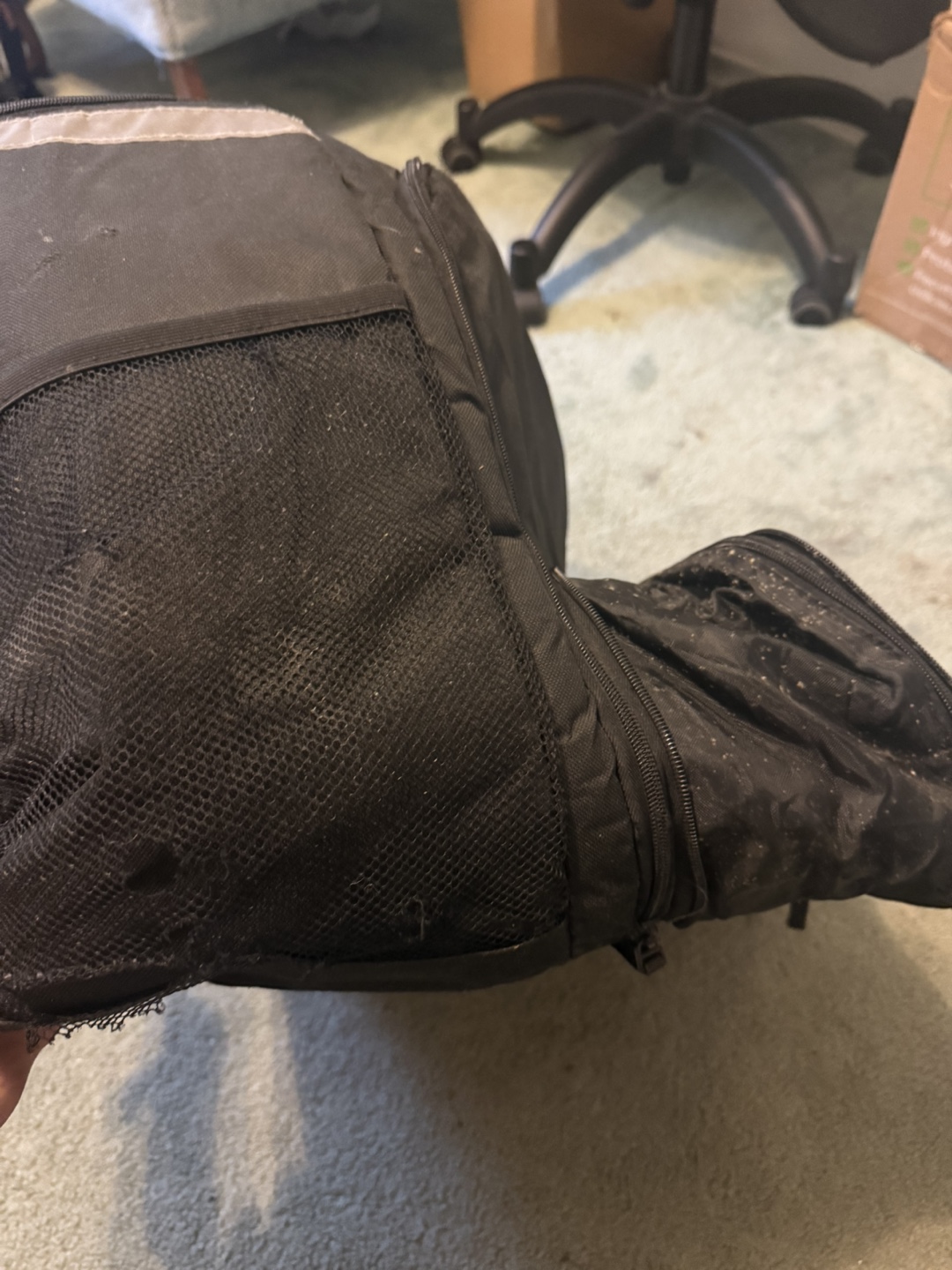 Black Insulated Backpack Delivery Bag - photo 4