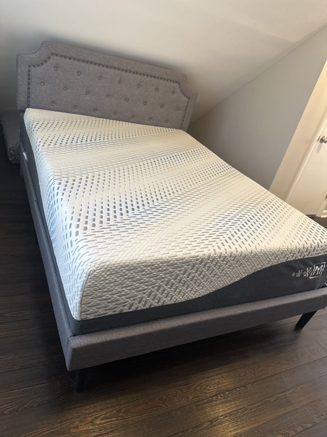 New queen size mattress and bed frame - photo 3
