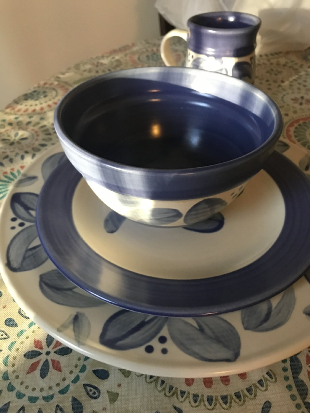 Pfaltzgraff Villa Flora Collection – (minus 1 salad plate). - photo 2