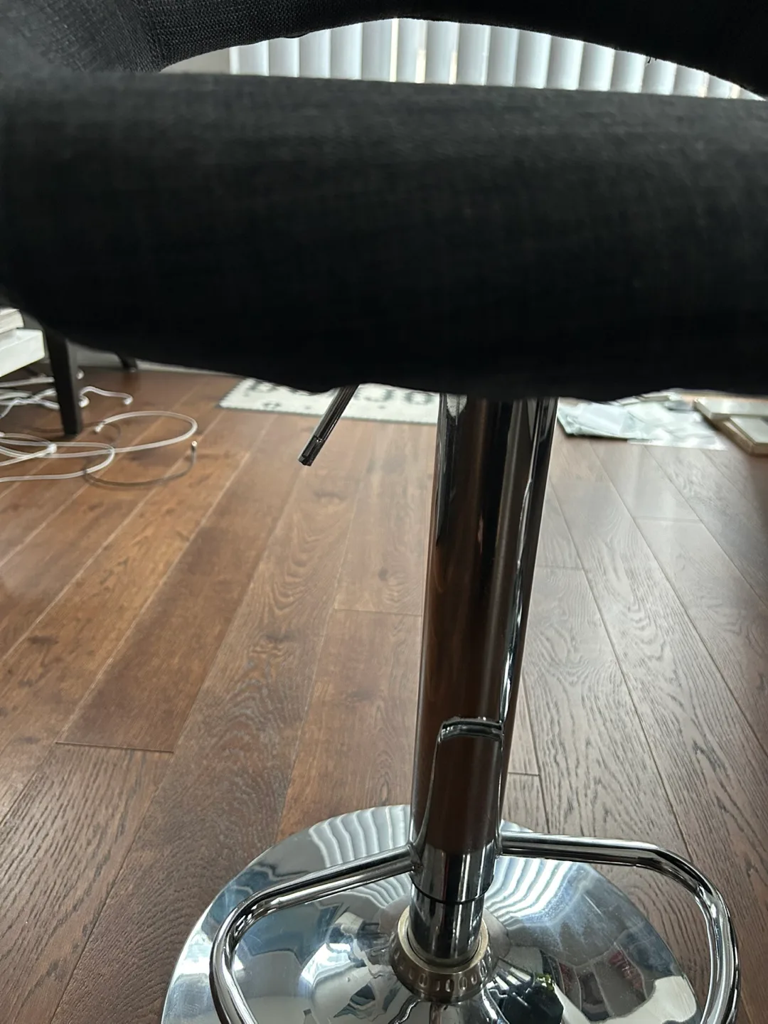 Pair of Urban Barn Bar Padded Stools image indicator(7)