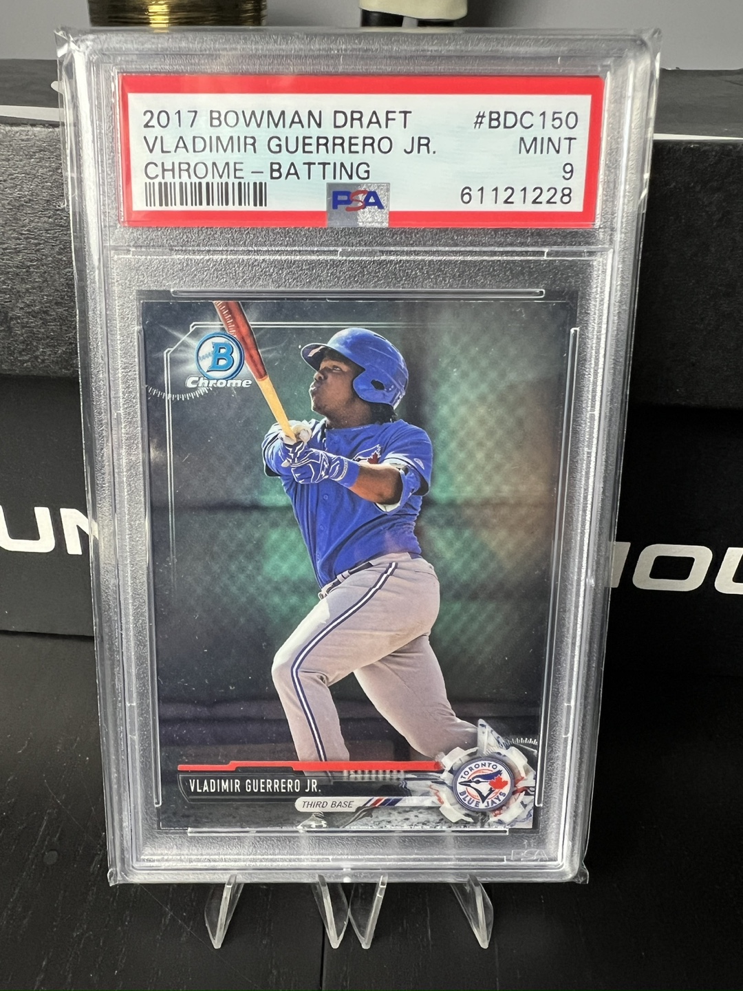 2017 Bowman Draft Vladimir Guerrero Jr. Chrome PSA 9
