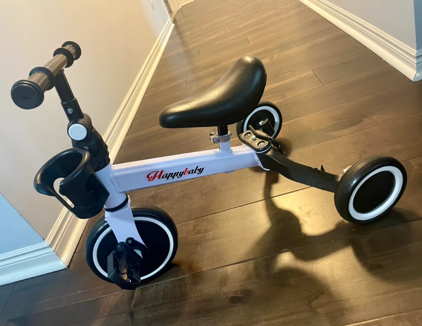 Happybaby 3-in-1 Tricycle - White image indicator(3)