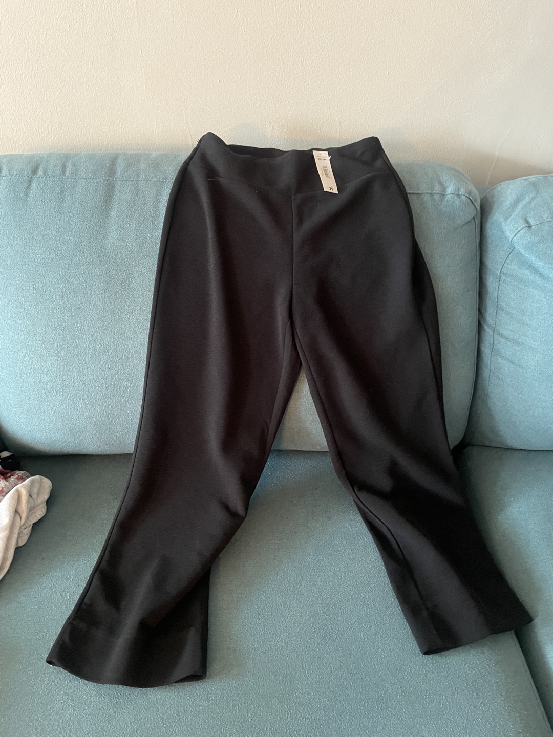 Joe Fresh Black Cropped Trousers - Size XS