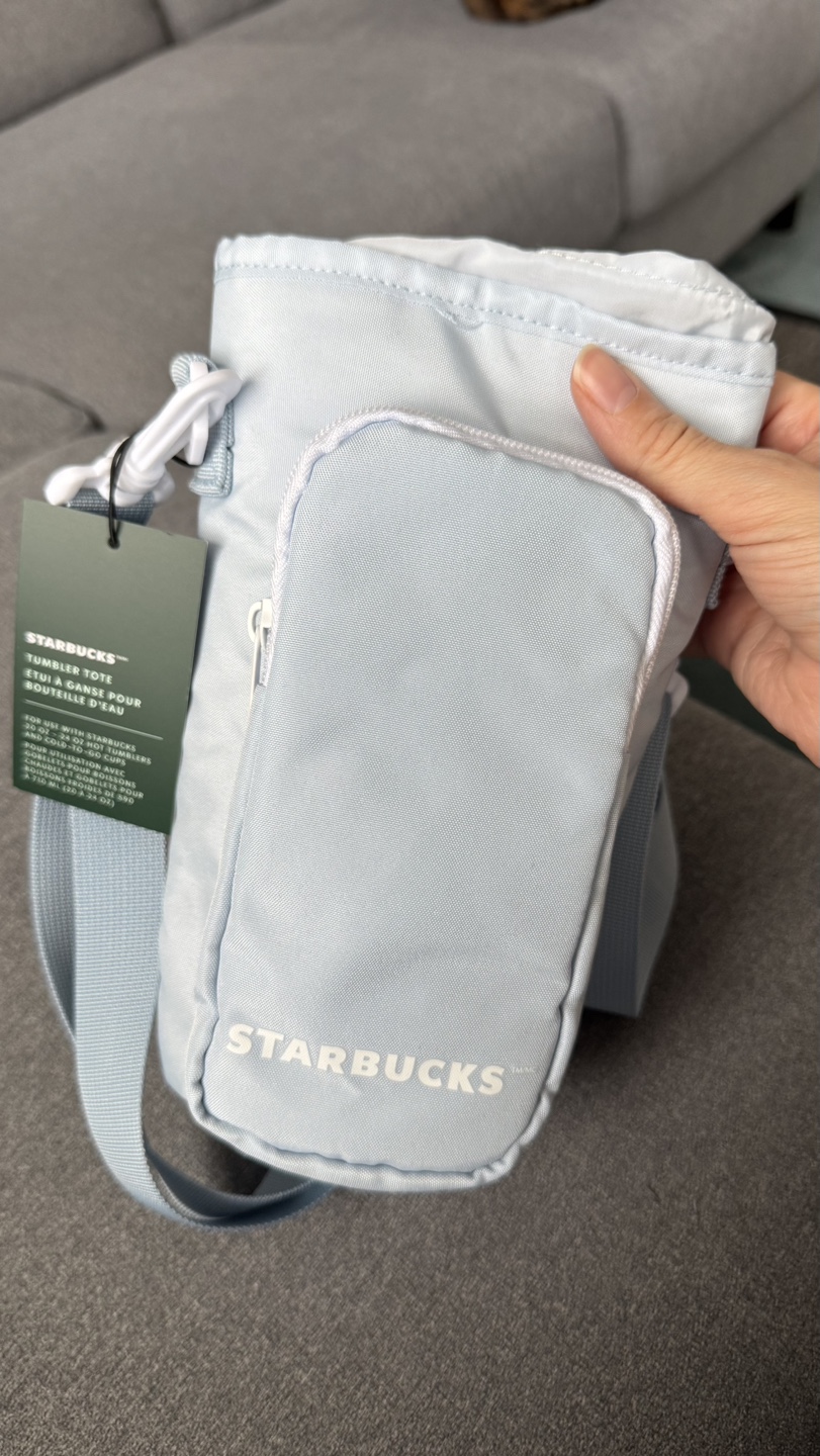 Starbucks Tumbler Tote - Light Blue