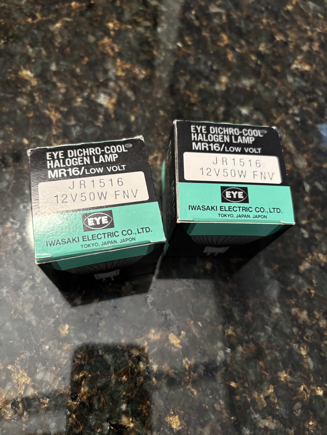 Two Vintage Iwasaki Eye Dichro-Cool MR16 Halogen Lamps - photo 2