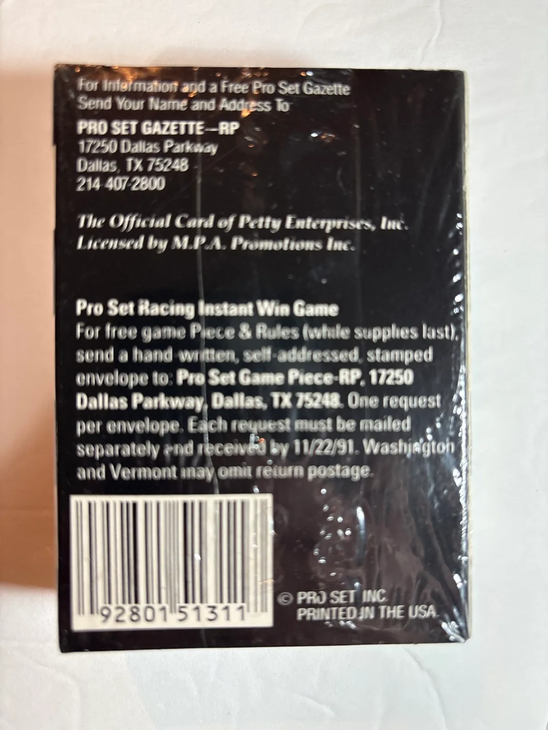 RACING CARD SETS: Petty Family & Andretti- 2 Factory sealed sets image indicator(2)